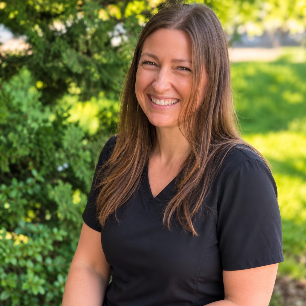 Jennifer, owner and licensed massage therapist at Cedar & Sage Wellness